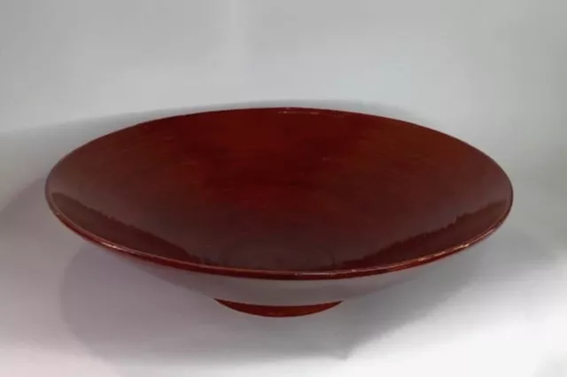 Vintage Oggetti Lacquered Bamboo Wood Decorative Bowl 3