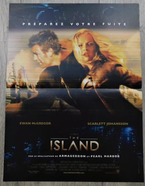 The Island Affiche ORIGINALE Poster 40x60cm 15x23 2005 Johansson McGregor M. Bay