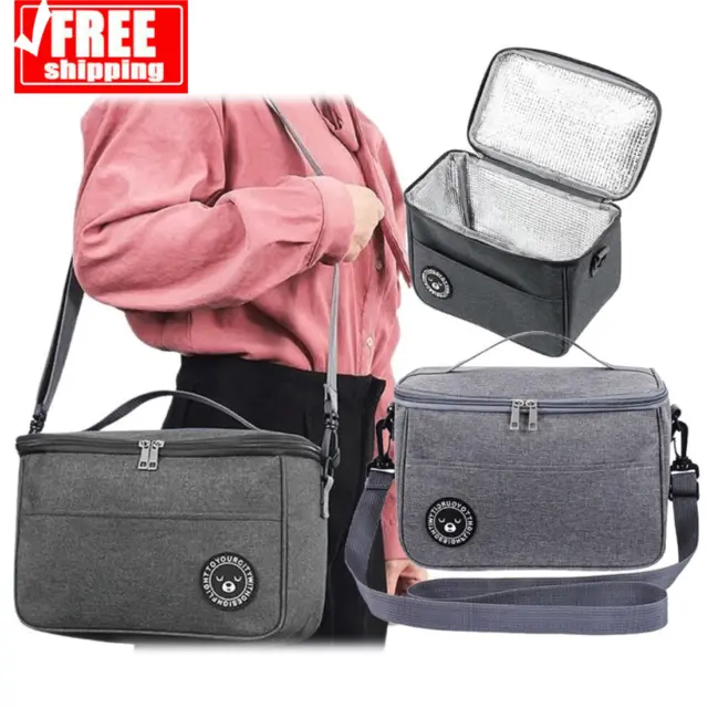 Cooling Bag School Picnic Lunch Box Insulated Small Thermal Cooler Camping Food