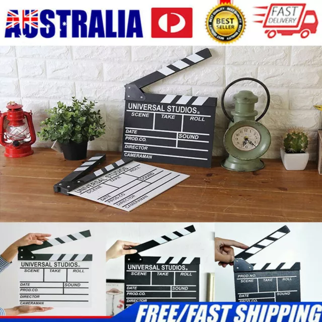 CLAPPER BOARD Director Video Scene Clapperboard TV Movie Film Slate Cut