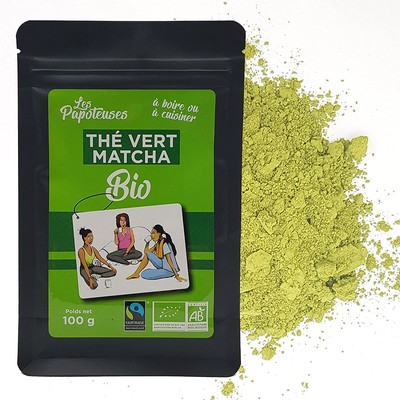 Goodwei Bio Matcha Tè dal Giappone Matcha di Qualità Culinario 100g Tè Verde 