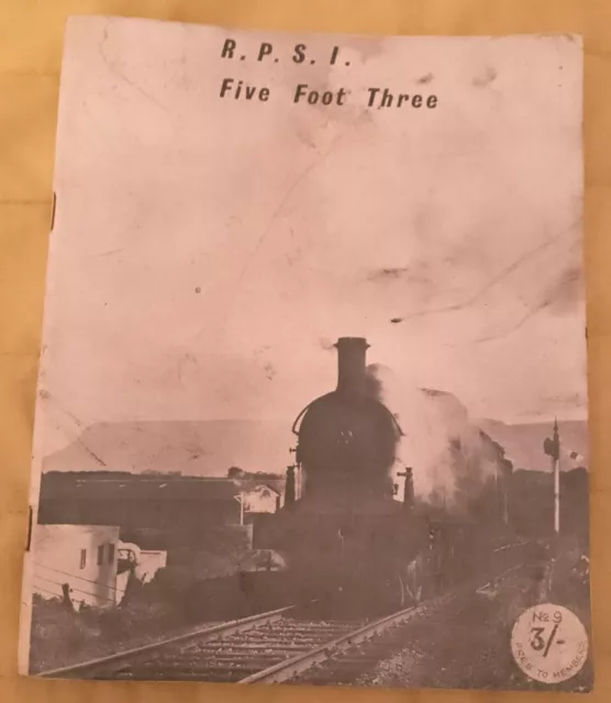 Five Foot Three, Railway Preservation Society of Ireland, No 9 Summer 1970