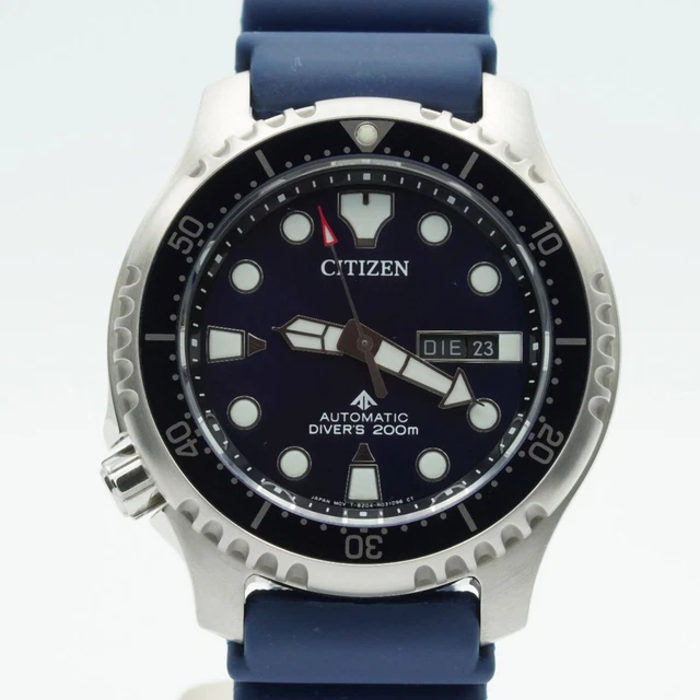 Montre Automatique Citizen Promaster Diver NY0161-63L - Homme, Acier, 200m, Bleue