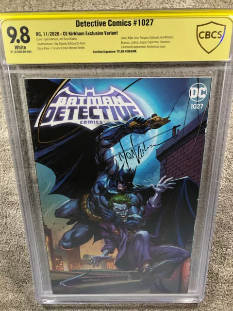 Batman Detective Comics 1027 CBCS SS 9.8 Kirkham Variant up CGC 11/20