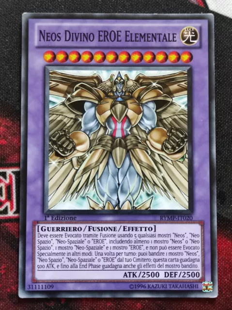 Yu-Gi-Oh! Neos Divino Eroe Elementale Rymp-It020 Comune