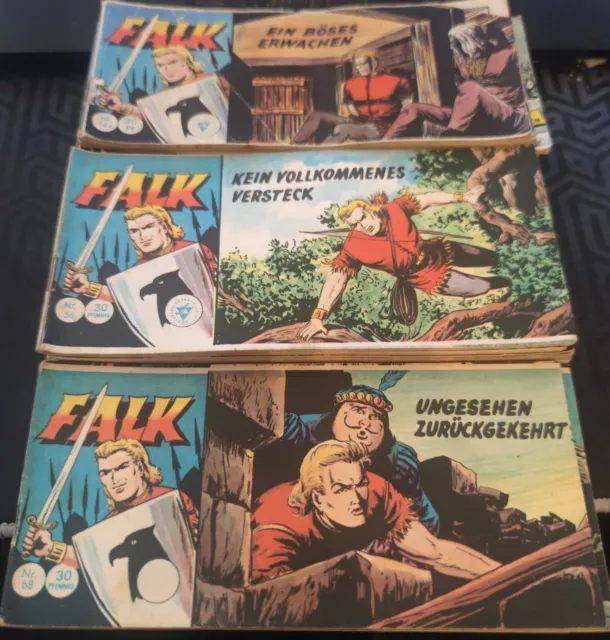 Falk | Nr. 1-88 /97-101/ 144 | Lehning Verlag | 1960 - 1963 | ~94 Hefte | 2-3/3 2