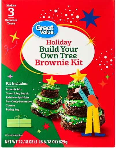 Kit brownie HOLIDAY Build Your ""Own Tree"" miscela cottura 629 gr originale USA