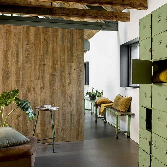 WallArt 30 pcs Wood Look Planks GL-WA30 Reclaimed Oak Vintage Brown