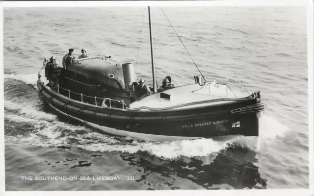 Essex, SOUTHEND-ON-SEA,   'Greater London'  Lifeboat,  RP