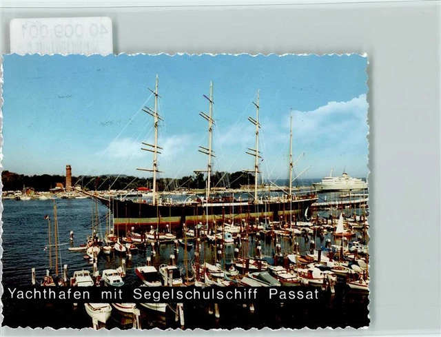 40009001 - 2401 Travemuende Yachthafen Segelschulschiff Passat Segelschiff
