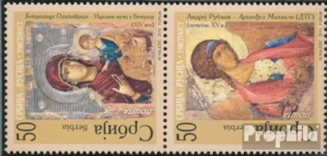 Serbia 358-359 Coppia (completa edizione) MNH 2010 Icone