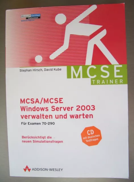 MCSA/MCSE-Zertifizierung zu Windows Server 2003 Examensvorbereitung 70-290 m. CD