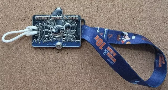 Disney Parks runDisney Mickey Wine & Dine 10K 2017 Limited Release Lapel Pin