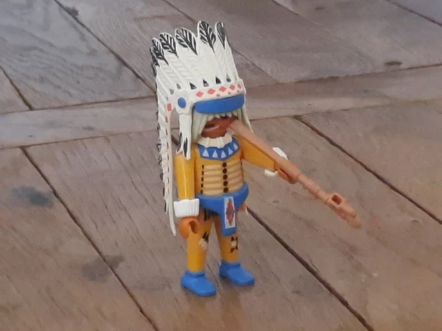 Playmobil Campement Indien - Set 3870 - Thème Western Cowboy