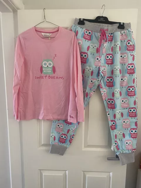 Peter Alexander Ladies Pyjamas Set Owl Large Pink