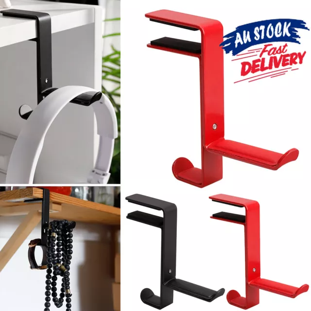 Display Stand Hanger Headset Headphone Acrylic Earphone Desk Holder