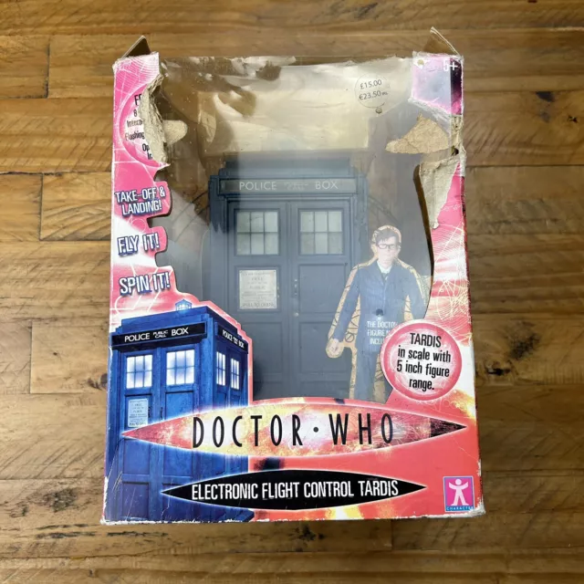 Dr WHO - 10TH DOCTOR ELECTRONIC FLIGHT CONTROL TARDIS