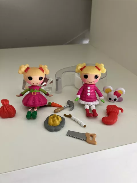 Lalaloopsy Mini 2 Holly Sleighbells Christmas  Doll with Accessories