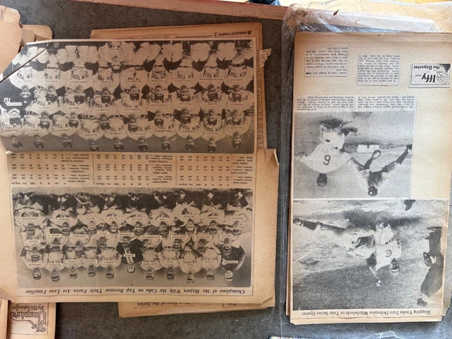 1939 World Series Scrap Book Yankees vs Reds