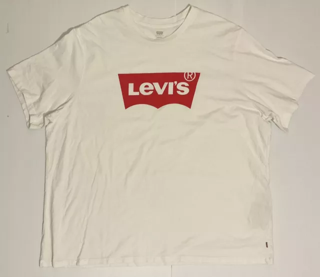 Levi’s Men's Classic T Shirt White -  Size 3XL