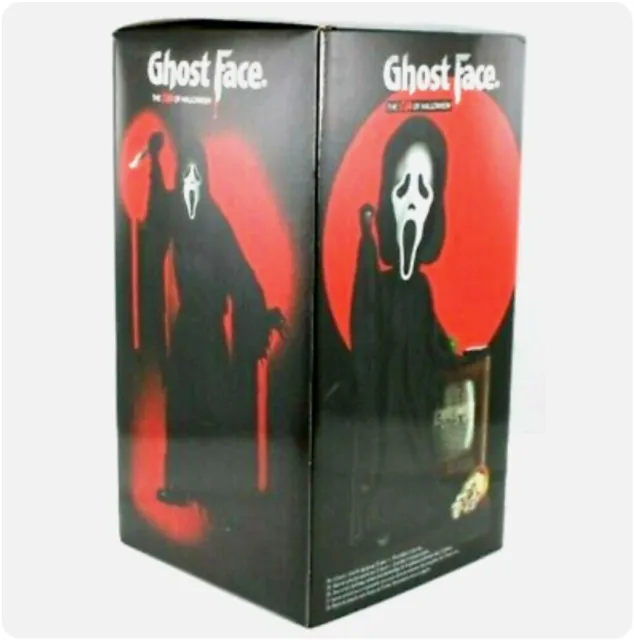 SCREAM EXCLUSIVE " GHOST FACE Lives"   Statue bloody Popcorn TV LIMITED EDITION 2