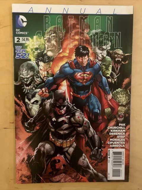 Batman Superman Annual #2, DC Comics, June 2015, NM