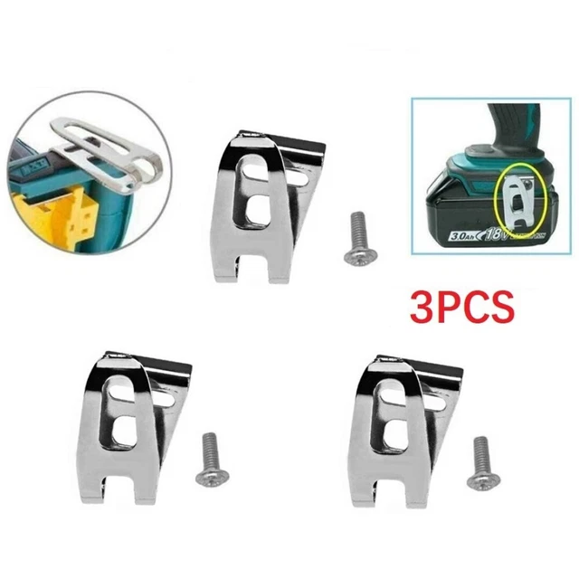 3× Gürtelclip-Haken Für Makita 18V LXT Cordless Drills Impact Driver Power Tool
