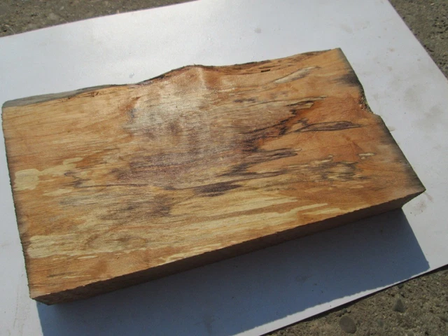 Big board spalted alder lumber,Woodworking Lumber 235mm*120mm*30mm B21