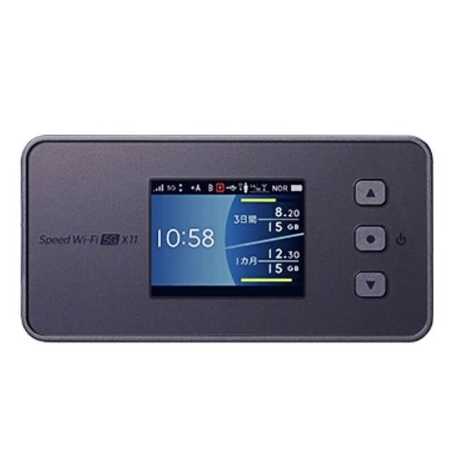 NEC NAR01 WiMAX2 5G X11 Portable WiFi Router 2.7Gbps 5G mobile hotspot unlocked