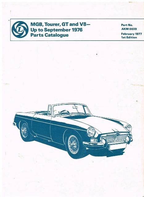 Parts Catalogs, Car & Truck Manuals, Manuals & Literature, Parts