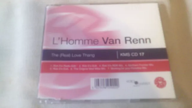 L'homme Van Renn - The (Real) Love Thang - 7 Mix Dance Cd Single