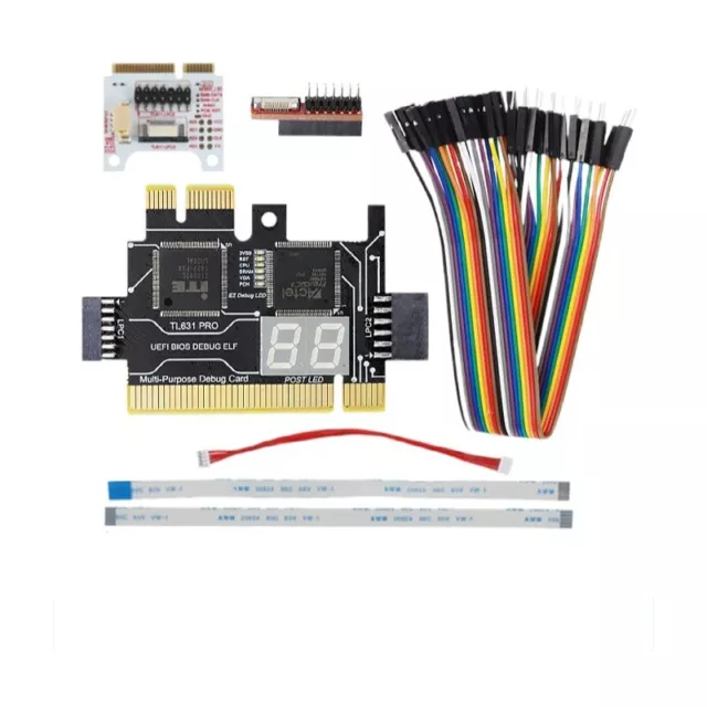 TL611 TL631 Pro PC PCI PCI-E LPC Diagnostic Analyzer Tester Debug Cards lot