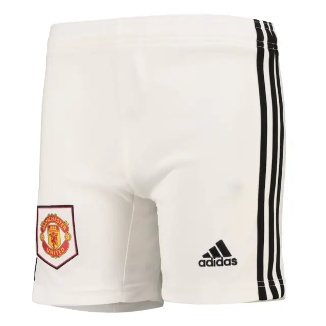 Kit calcio Manchester United (taglia 3-4Y) pantaloncini e calzini Adidas per bambini - Nuovi