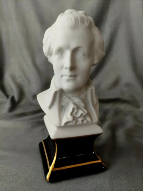 Buste De Mozart En Porcelaine Camille Tharaud Limoges
