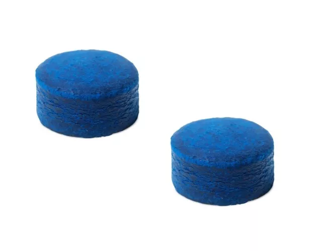 9, 10 or 11mm UNBRANDED Blue Glue on Pool or Snooker Billiards Cue TIPS