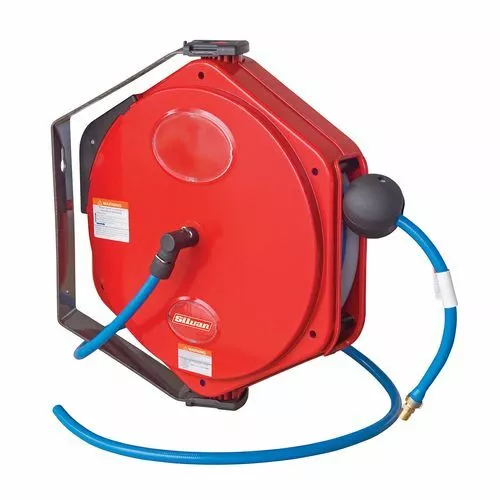 Silvan 15m Spring Retractable Hose Reel