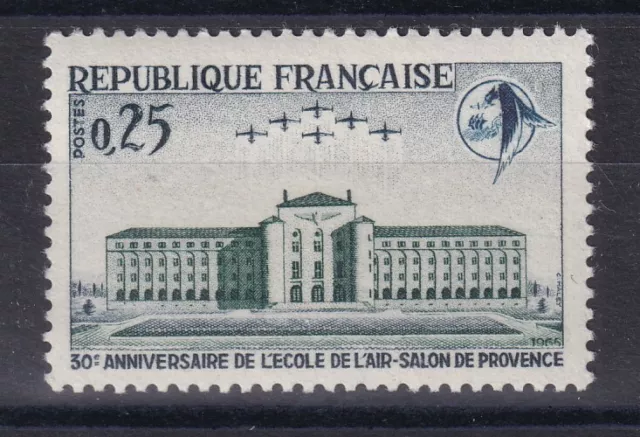 FRANCE ANNÉE 1965 Anniversaire Ecole de l'Air N°1463** réf 8118 EUR 0