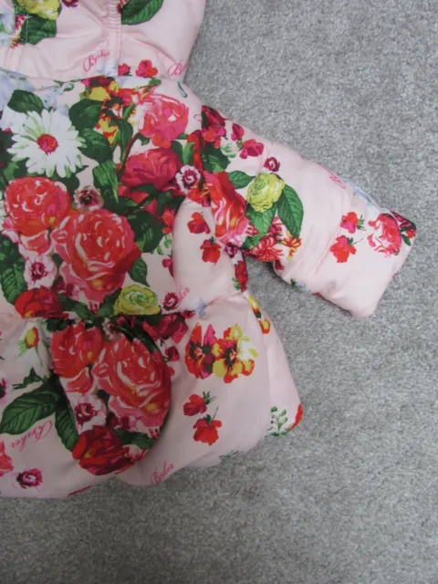 Beautiful Ted Baker baby girls 0-3 months floral winter coat - Very good con 12
