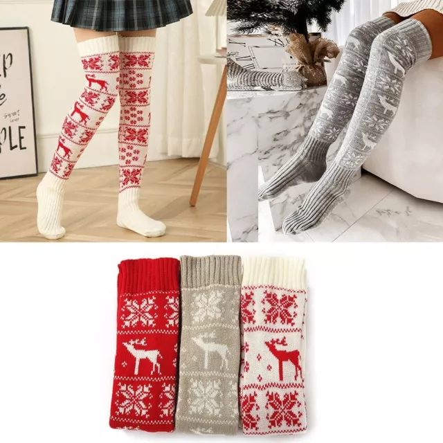 Winter Warm Legs Stocking  Girls Women Christmas Gift