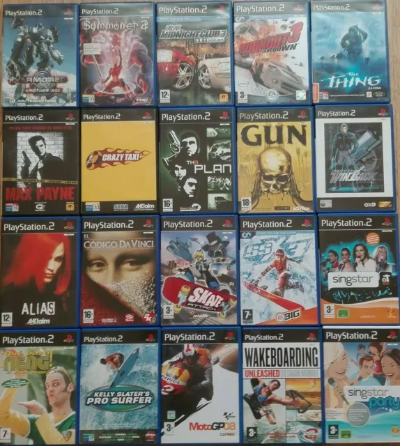 Juegos Ps2 Completos Playstation 2 Pal España 2.Paga Solo Un Envio.elige El Tuyo