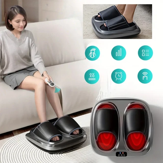 FUSSMASSAGEGERÄT MIT 3 Modi Smart Fernbedienung Ergonomisches Design ...