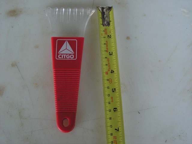 Vintage CITGO  advertising Ice Scraper