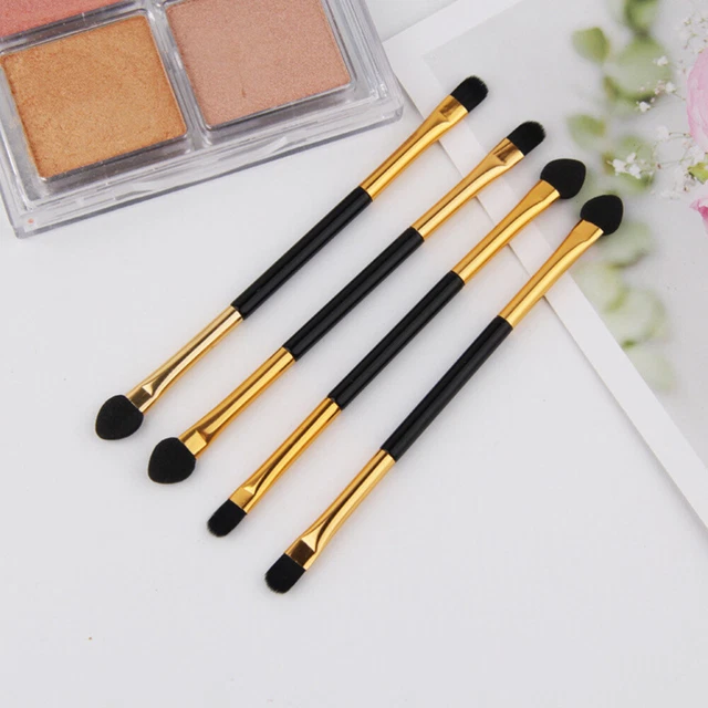 15 pcs Doppelköpfige Lidschattenbürsten Kosmetische Augenbürsten Lidschatten 2