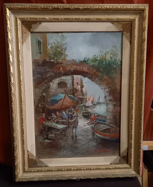 olio su tavola di Maruccio