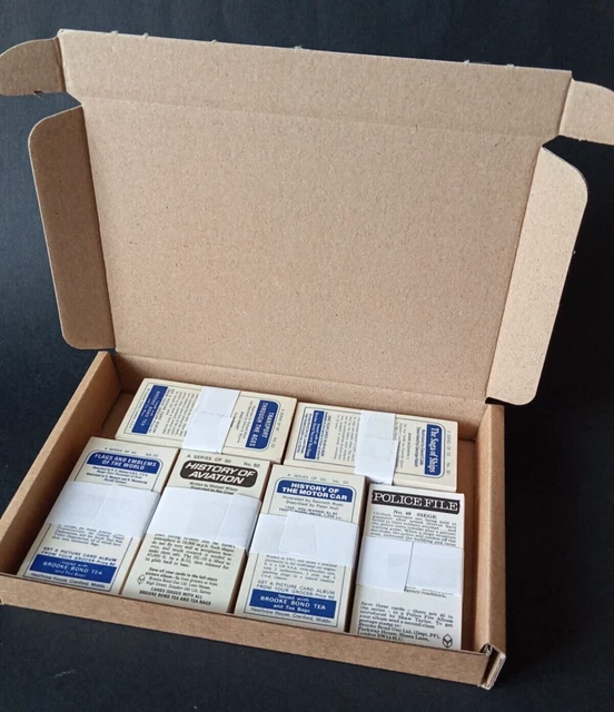 SIX DIFFERENT FULL sets of Brooke Bond Tea Cards. £3.99 - PicClick UK