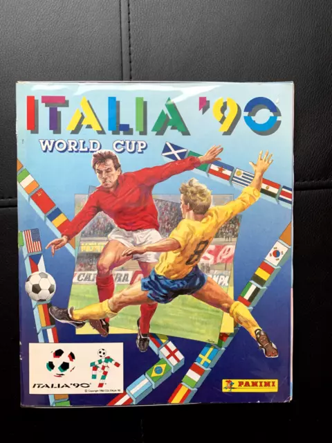 Panini Italia 90 Album Original Complet Full 448/448 - Football World Cup 1990