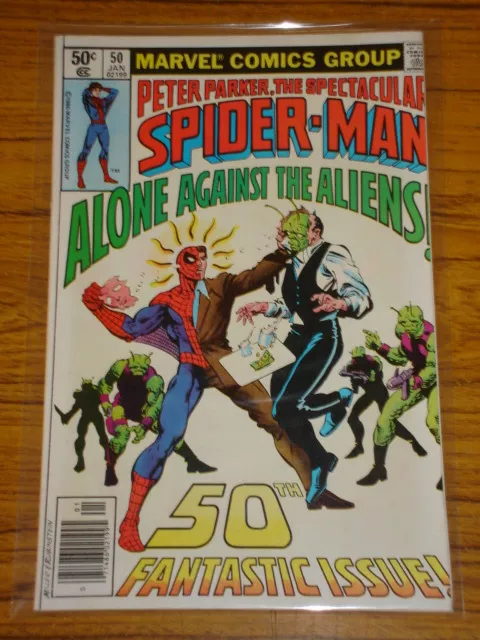 Spiderman Spectacular #50 Vol1 Marvel Comics January 1981