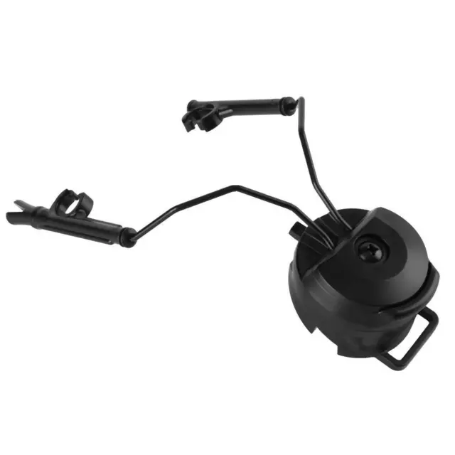 2pcs Headsets Rail Adapter for Fast ACH Helmets Suspension Bracket (Black) 2