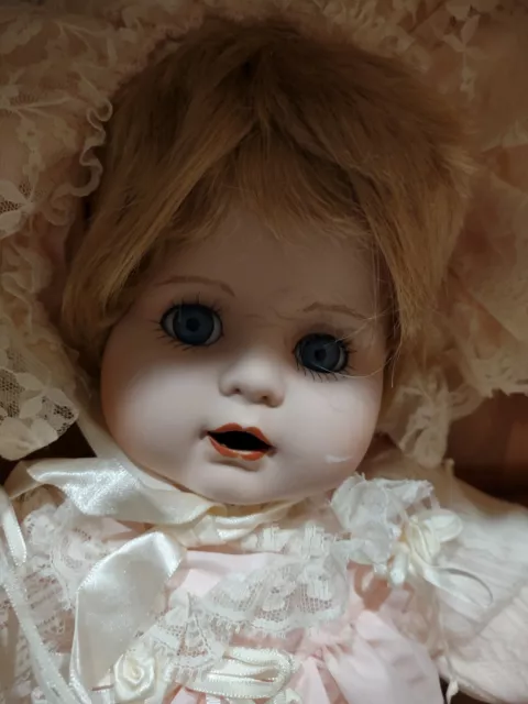 20 Inch Porcelain Baby Doll, Seymour Mann, LE #1318