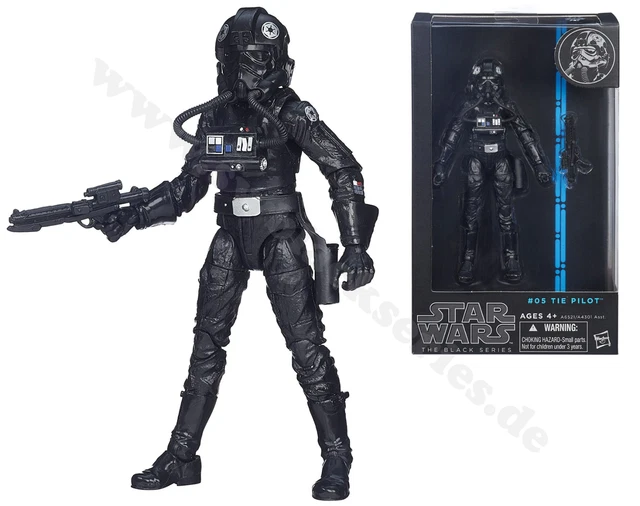 Cravatta Star Wars Black Series Pilot 6" / Blu Line #05